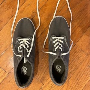 Vans - Gray - Low Skate - Size 11 Women